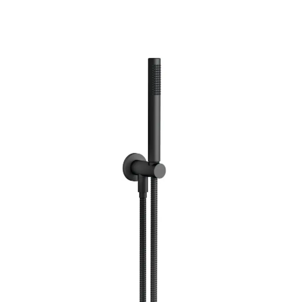 DORNBRACHT Schlauchbrausegarnitur mit integriertem Brausehalter SERIENSPEZIFISCH 27802660 Schwarz matt, 27802660-33 Galeriebild 1